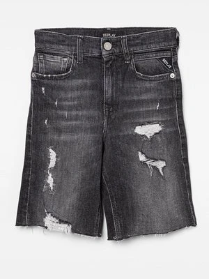 Szorty jeansowe Replay