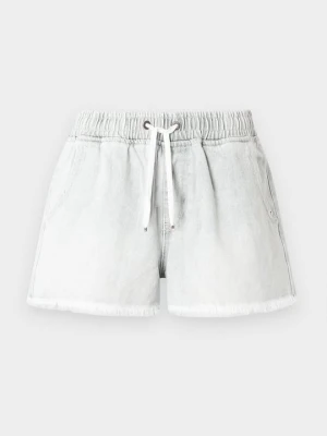 Szorty jeansowe Rip Curl metaliczny niebieski