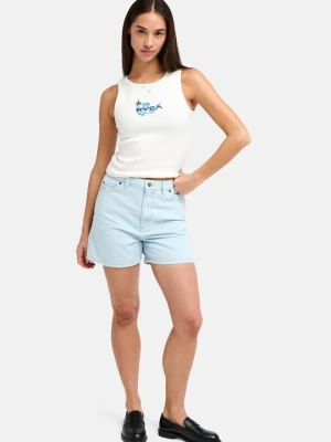 Szorty jeansowe RVCA mleczny