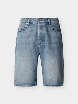 Szorty jeansowe Scotch & Soda niebieski denim