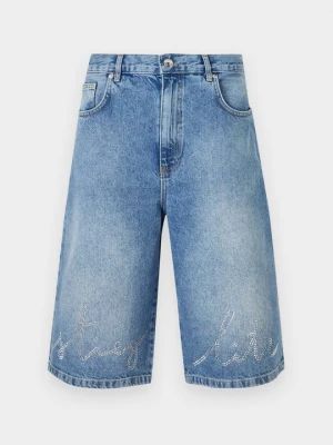 Szorty jeansowe Stieglitz niebieski denim