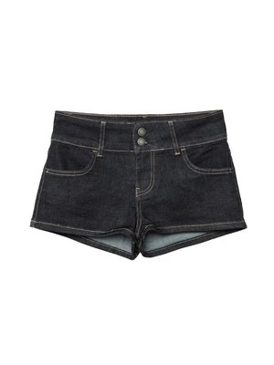 Zdjęcie produktu Szorty jeansowe Stradivarius granatowy