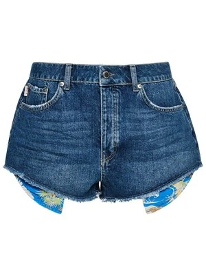 Szorty jeansowe Superdry niebieski