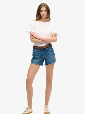 Szorty jeansowe Superdry niebieski