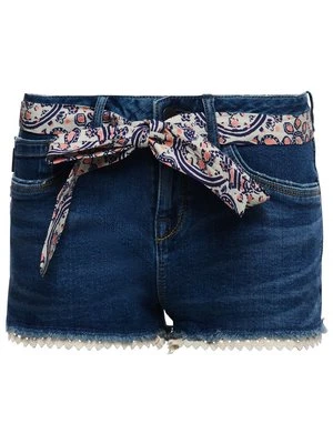 Szorty jeansowe Superdry jasnoniebieski denim