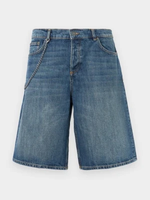 Szorty jeansowe The Kooples niebieski denim