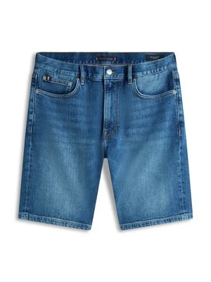 Szorty jeansowe Tommy Hilfiger niebieski denim
