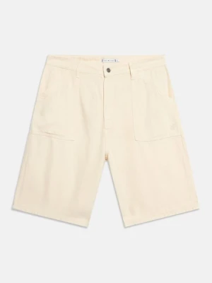 Szorty jeansowe Tommy Hilfiger mleczny