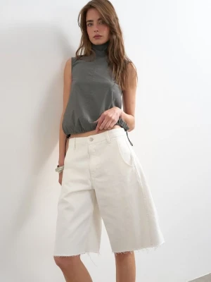 Szorty jeansowe Topshop
