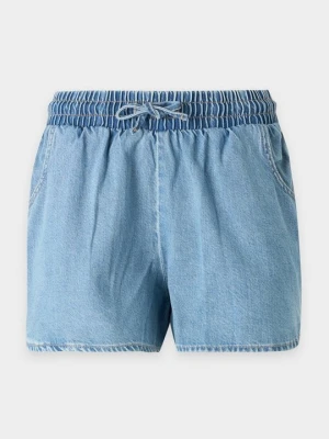 Szorty jeansowe Topshop jasnoniebieski denim