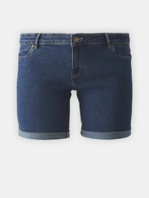 Szorty jeansowe Vero Moda niebieski denim