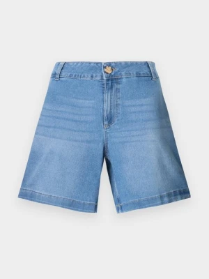 Szorty jeansowe Vero Moda niebieski denim