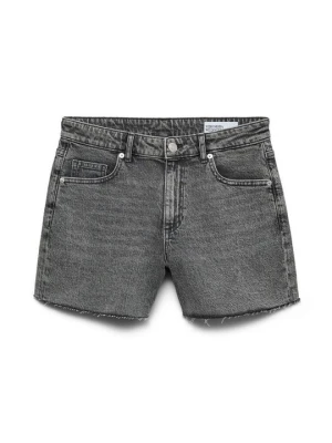 Szorty jeansowe Vero Moda szary