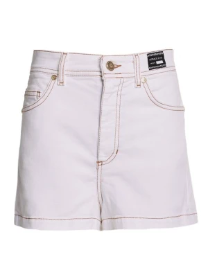 Szorty jeansowe Versace Jeans Couture biały