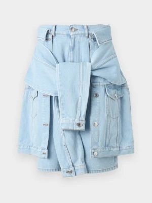 Szorty jeansowe Viktor&Rolf jasnoniebieski denim