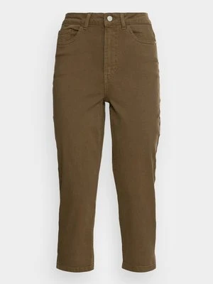 Szorty jeansowe Vila khaki