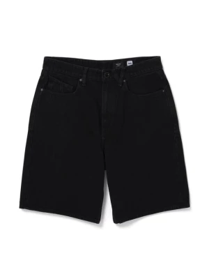 Szorty jeansowe Volcom czarny