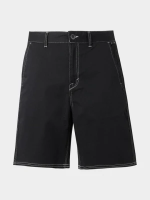 Szorty jeansowe Volcom czarny