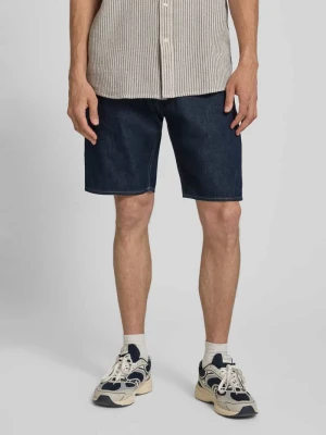 Szorty jeansowe w kroju regular fit z czystej bawełny model 'DAKOTA SHORT' G-Star Raw Ciemnoniebieski