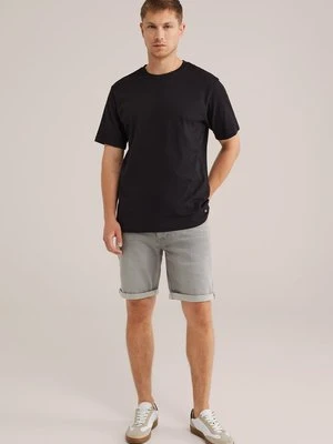 Szorty jeansowe WE Fashion jasnoszary