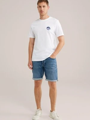 Szorty jeansowe WE Fashion granatowy