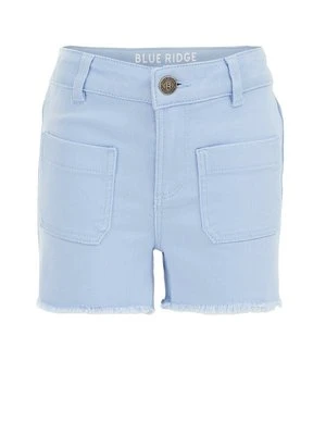 Szorty jeansowe WE Fashion jasnoniebieski melanż
