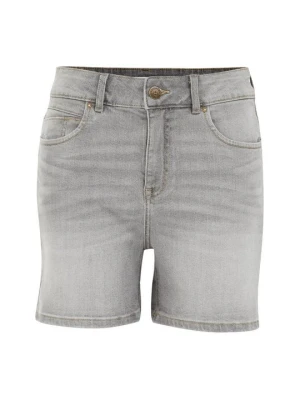 Szorty jeansowe WE Fashion jasnoszary