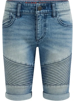 Szorty jeansowe WE Fashion niebieski