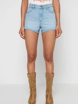 Szorty jeansowe Wrangler jasnoniebieski