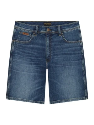 Szorty jeansowe Wrangler ciemnoniebieski