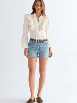 Szorty jeansowe Wrangler jasnoniebieski