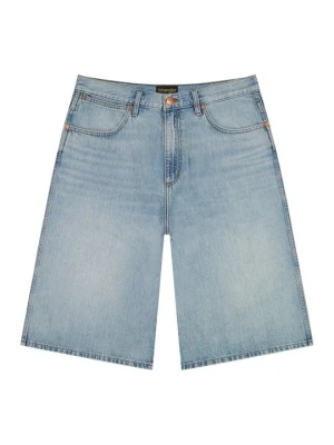 Szorty jeansowe Wrangler niebieski