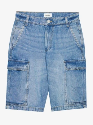 Szorty jeansowe YOURTURN By Zalando jasnoniebieski denim
