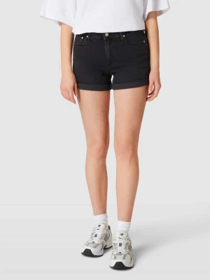 Szorty jeansowe z 5 kieszeniami model ‘'MID RISE SHORTS’ Calvin Klein Jeans