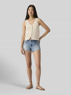 Szorty jeansowe z czystej bawełny Levi's Jasnoniebieski