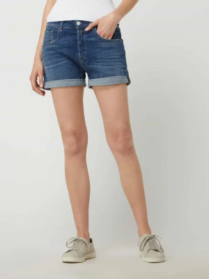 Szorty jeansowe z dodatkiem streczu model ‘Anyta’ Replay