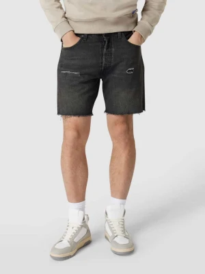 Szorty jeansowe z efektem znoszenia Levi's®