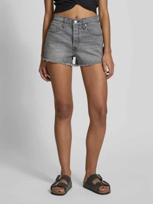 Szorty jeansowe z efektem znoszenia model ‘501 ORIGINAL SHORT’ Levi's®