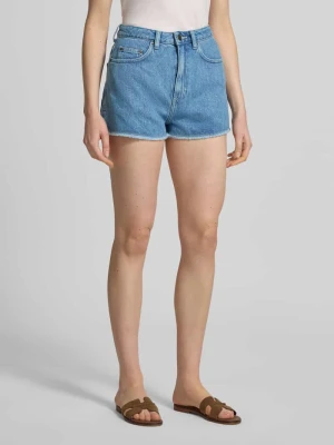 Szorty jeansowe z frędzlami model 'JOYBIRD' American vintage