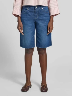 Szorty jeansowe z frędzlami model 'Rich' MAC