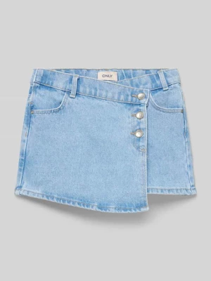 Szorty jeansowe z listwą guzikową model ‘JENNY’ Only