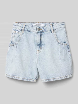 Szorty jeansowe z naszywką z logo Calvin Klein Jeans