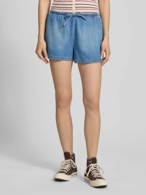 Szorty jeansowe z szerokimi nogawkami z mieszanka bawełny i lyocellu model 'ARIA' Only