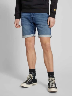 Szorty jeansowe z wpuszczanymi kieszeniami jack & jones