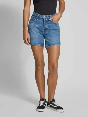 Szorty jeansowe z wpuszczanymi kieszeniami model ‘501® ROLLED SHORT’ Levi's®