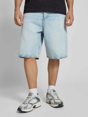 Szorty jeansowe z wpuszczanymi kieszeniami model ‘MASON’ Hugo Blue