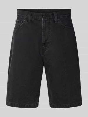 szorty jeansowe z wpuszczanymi kieszeniami model 'Robertson' Carhartt Work In Progress