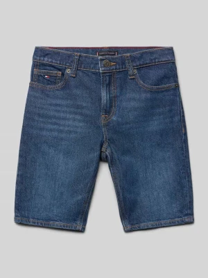 Szorty jeansowe z wpuszczanymi kieszeniami model ‘SCANTON’ Tommy Hilfiger Teens