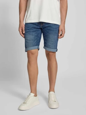 Zdjęcie produktu Szorty jeansowe z wpuszczanymi kieszeniami model ‘Sisteron’ Pierre Cardin