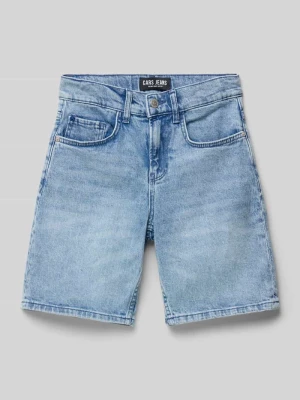 Szorty jeansowe z wpuszczanymi kieszeniami model ‘WARDEN’ CARS JEANS